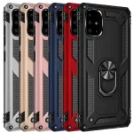 Slim Shockproof Ring Armor Stand Phone Case for Samsung Galaxy A71 (A715F)
